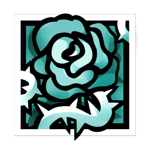 Rose operator icon